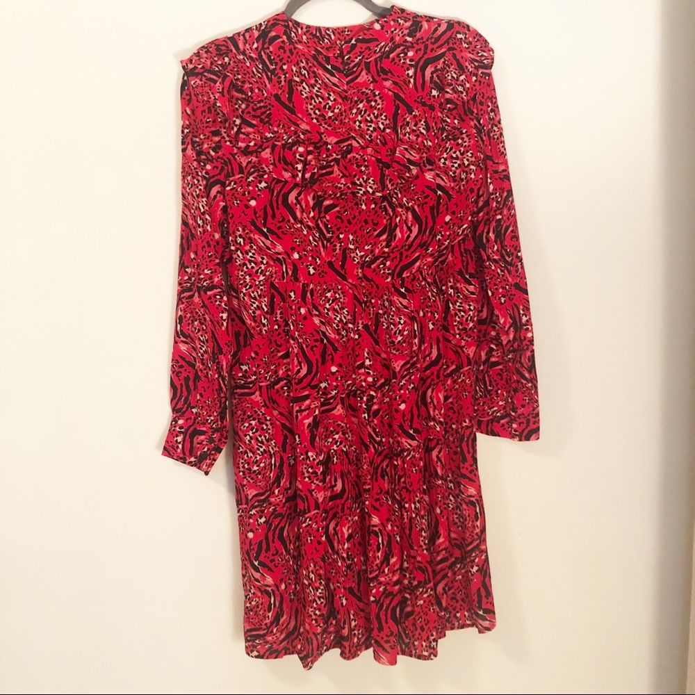 Time And Tru Tiered Ruffle Dress M